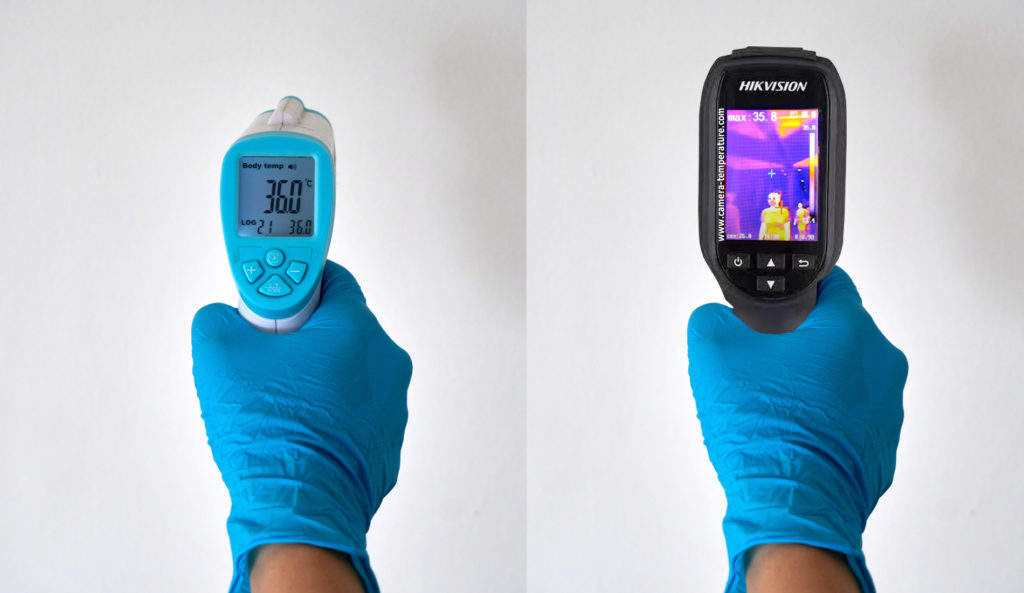 comparatif thermometre camera